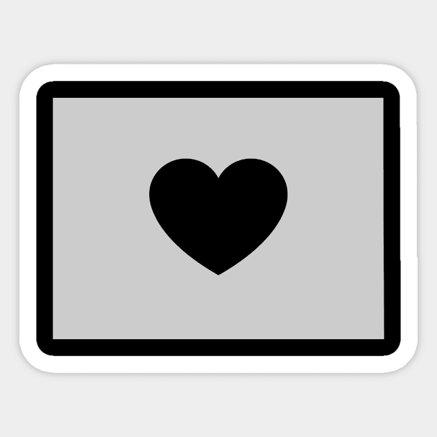 Colorado Love Heart Sticker by helloshirts